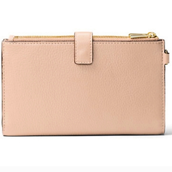 Michael Kors Pink Leather Smartphone Wallet - Picture 2 of 13